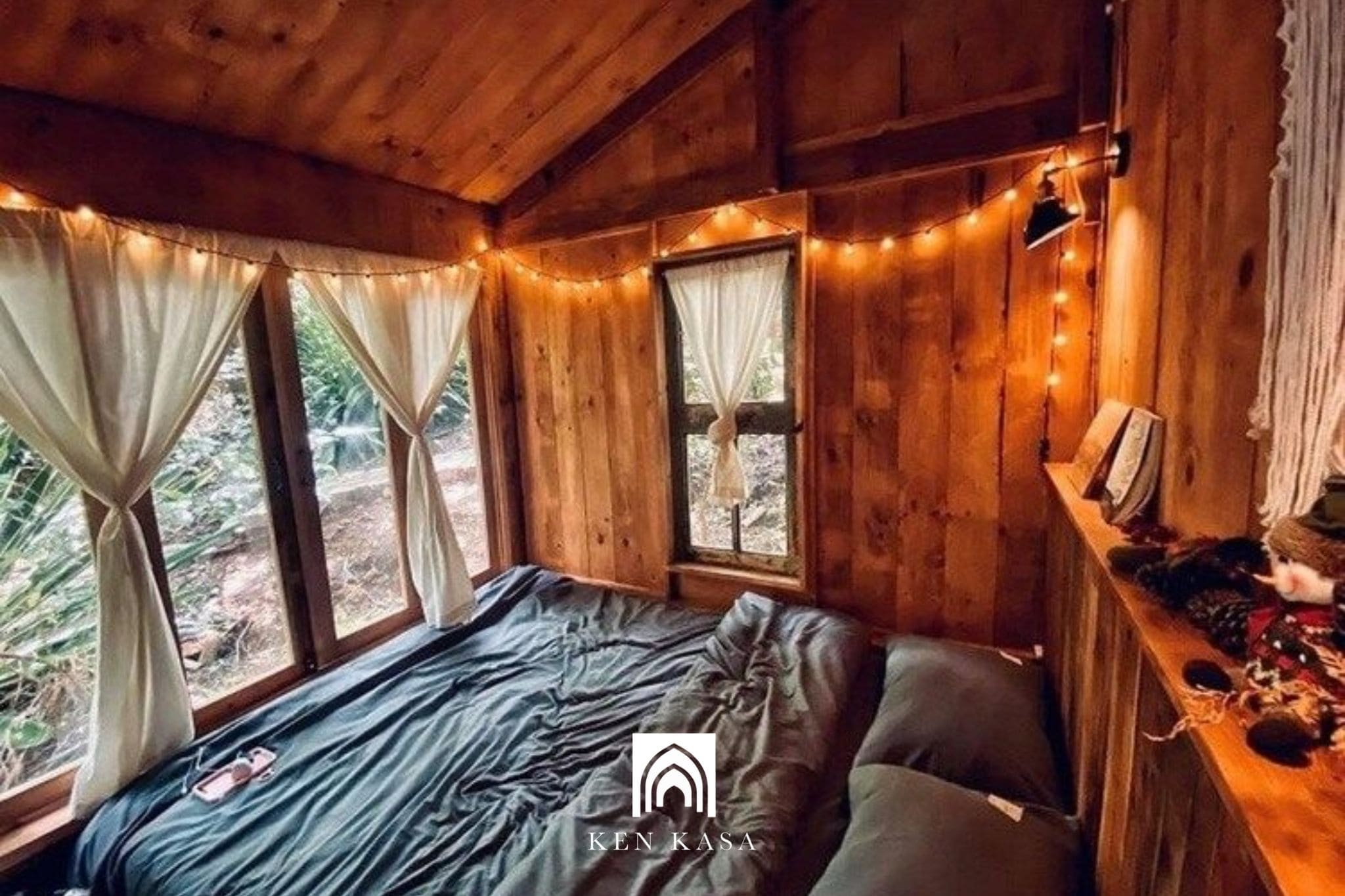 Thiết kế homestay nh&agrave; ống chất liệu gỗ